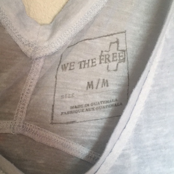 Light blue free people top - Picture 2 of 2